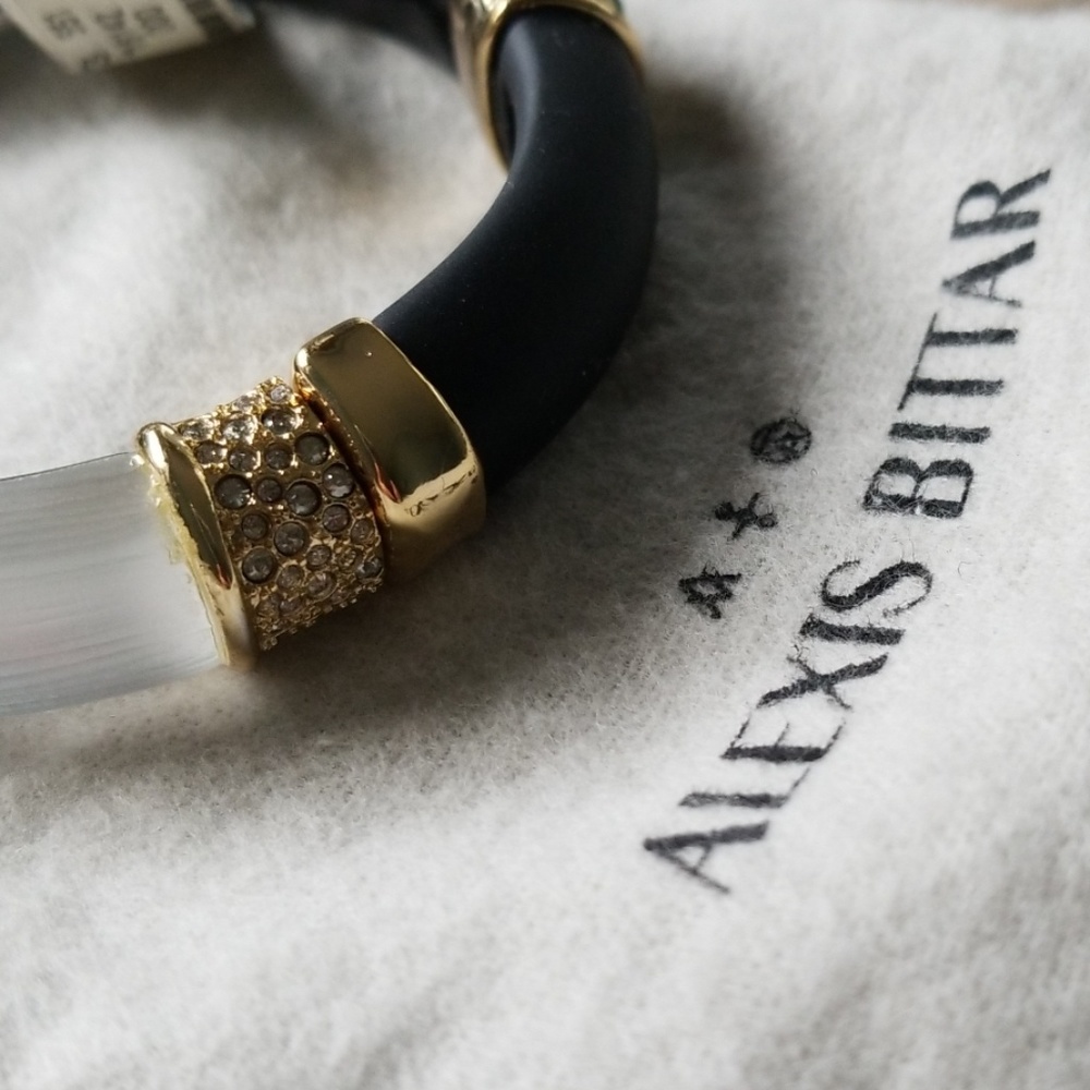 NWT ALEXIS BITTAR Segmented Hinge Bracelet - Picture 5 of 8